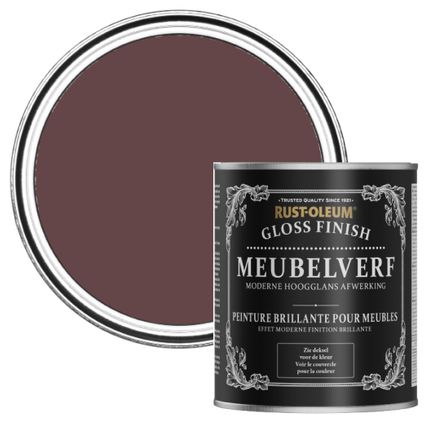 Rust-Oleum Meubelverf Hoogglans - Mulberry Straat 750ml