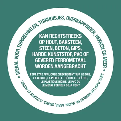 Rust-Oleum Tuinverf Hoogglans - Natuurlijke Houtskool 750ml 3