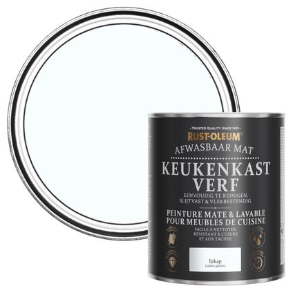 Rust-Oleum Peinture pour Meubles de Cuisine, Mat - Glacier 750ml