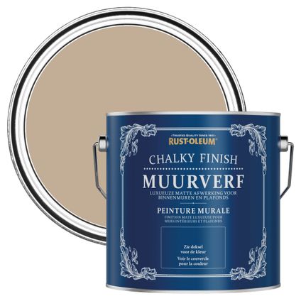 Rust-Oleum Chalky Finish Muurverf - Gezouten karamel 2,5L