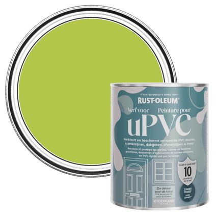 Rust-Oleum Peinture pour PVC, Finition Satinée - Citron vert 750ml
