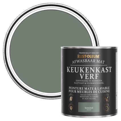 Rust-Oleum Peinture pour Meubles de Cuisine, Mat - Sérénité 750ml