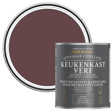 Rust-Oleum Peinture pour Meubles de Cuisine, Satin - Mûre 750ml