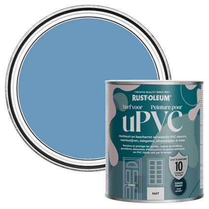Rust-Oleum Verf voor PVC Mat - Korenbloemblauw 750ml