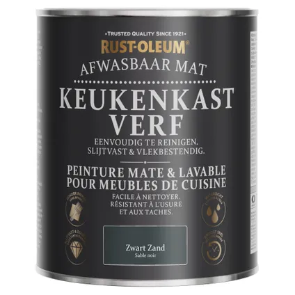 Rust-Oleum Peinture pour Meubles de Cuisine, Mat - Sable Noir 750ml 8