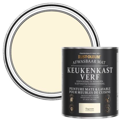 Rust-Oleum Peinture pour Meubles de Cuisine, Mat - Crème Fouettée 750ml