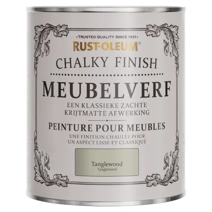Rust-Oleum Peinture pour Meubles Chalky - Grège 750ml 6
