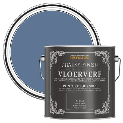 Peinture pour Sols Chalky - Rivière Bleue 2,5L