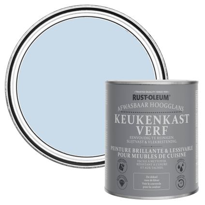 Rust-Oleum Keukenkastverf Hoogglans - Blauwe lucht 750ml