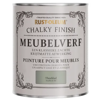 Rust-Oleum Meubelverf Chalky - Theeblad 750ml 6