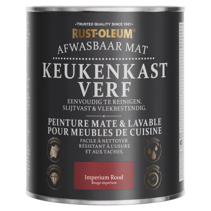 Rust-Oleum Peinture pour Meubles de Cuisine, Mat - Bordeaux 750ml 7