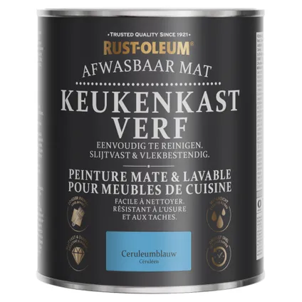 Rust-Oleum Peinture pour Meubles de Cuisine, Mat - Céruléen 750ml 6