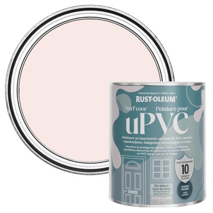 Rust-Oleum Verf voor PVC Zijdeglans - Porselein Roze 750ml