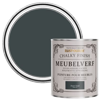 Rust-Oleum Peinture pour Meubles Chalky - Sable Noir 750ml