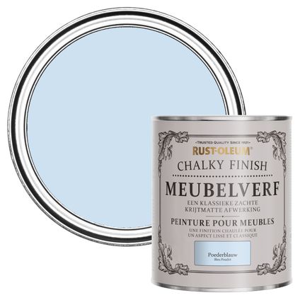 Rust-Oleum Meubelverf Chalky - Poederblauw 750ml