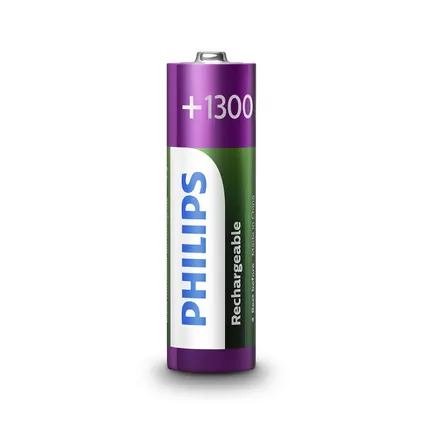Philips Oplaadbare Batterijen AA 4x 2