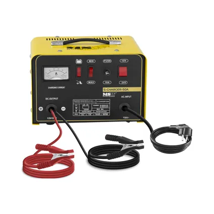 MSW Autobatterij-lader - Starthulp - 12/24 V - 20/30 A S-CHARGER-50A 2