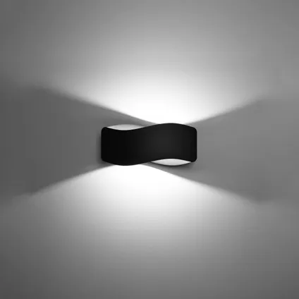 Sollux wandlamp Tila B 30cm excl. G9 zwart 2