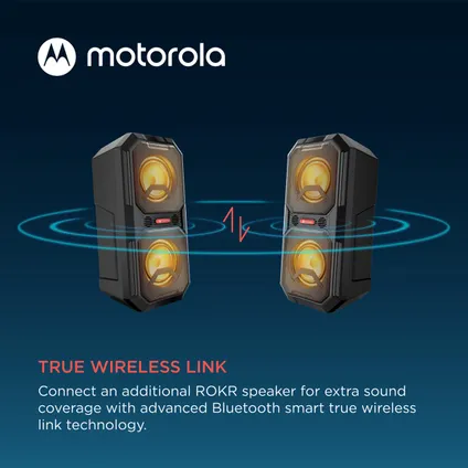Motorola Enceinte Bluetooth ROKR 820 80W 5