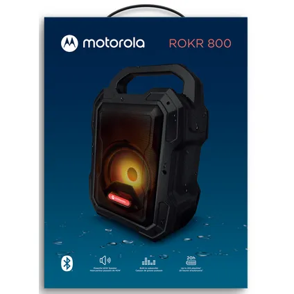 Motorola Bluetooth Speaker ROKR 800 Zwart 2