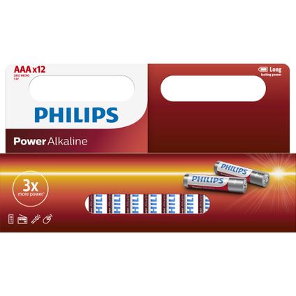 Philips Voordeelverpakking AA-Batterijen 12 Stuks