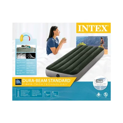 Intex Luchtbed 1 Persoons 191x76x25cm Luchtbedden 5