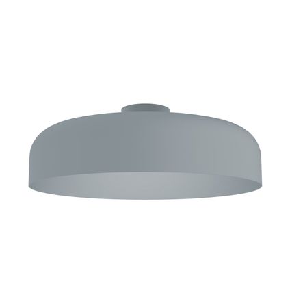 TUZZI Plafondlamp, 1xE27, metaal, grijs, D.40cm