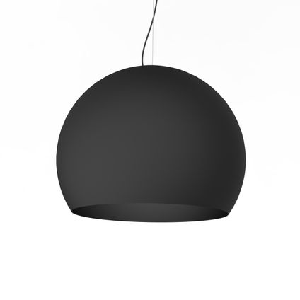 JOE Hanglamp, 1X E27, metaal, zwart mat, D.50cm