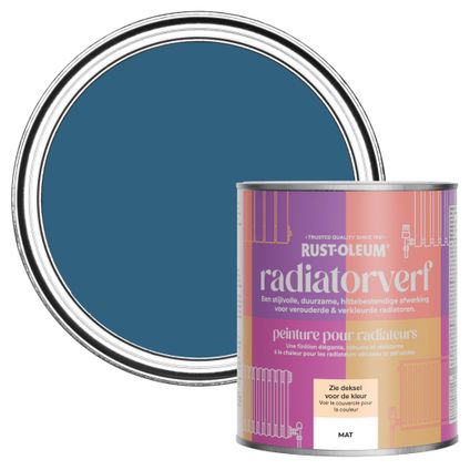 Rust-Oleum Peinture pour Radiateur, Finition Mate - Cobalt 750ml