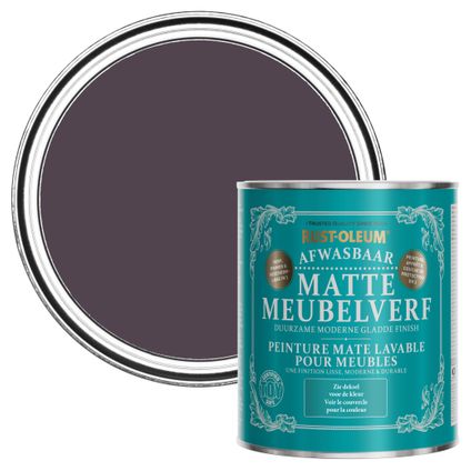 Rust-Oleum Afwasbare Matte Meubelverf - Druivensap 750ml