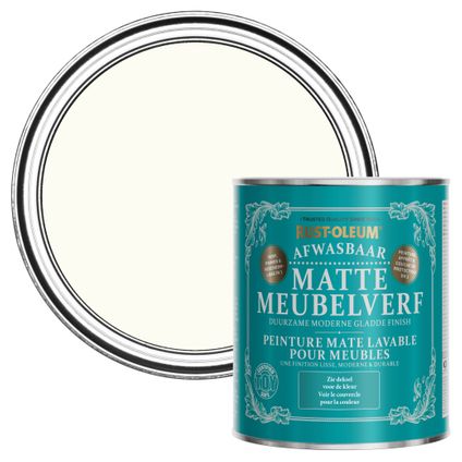 Peinture pour Meubles Mate & Lessivable - Blanc Antique 750ml