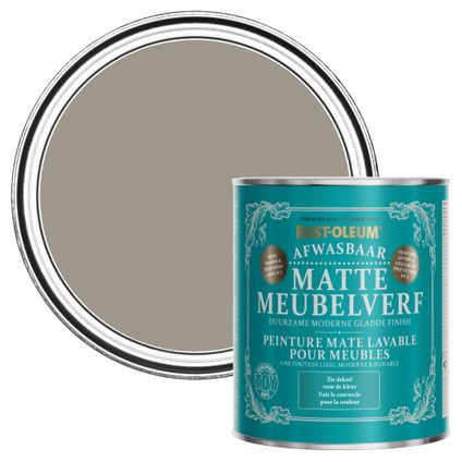 Rust-Oleum Afwasbare Matte Meubelverf - Truffel 750ml