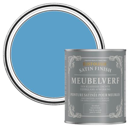 Rust-Oleum Meubelverf Zijdeglans - Ceruleumblauw 750ml