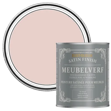 Rust-Oleum Meubelverf Zijdeglans - Roze Champagne 750ml