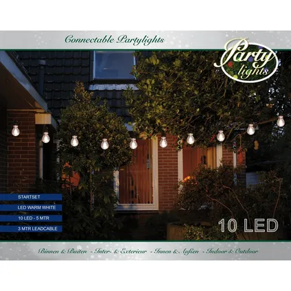 Anna's Collection Lichtsnoer - warm witte LEDs - IP44 - 5 m 3