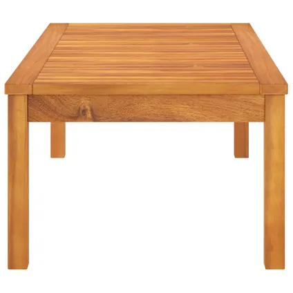 vidaXL Table basse 100x50x33 cm Bois d'acacia solide 3