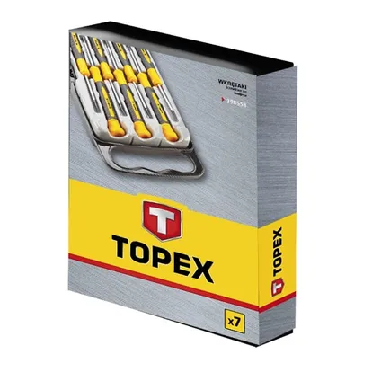 Topex precisie-schroevendraaierset lux (6-delig) 3