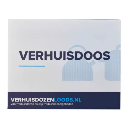 Cartons de déménagement Verhuisservice+ – lot de 40 - 52 litres - fermeture automatique 2