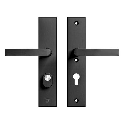 AXA security hardware handle/handle - SKG*** with gustatory pull - Edge Plus handle Block - PC72 - black