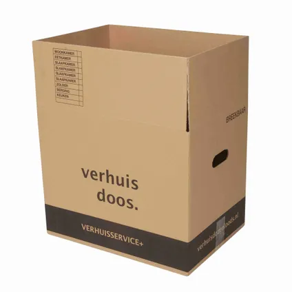 Cartons de déménagement Verhuisservice+ - lot de 20 - 55 litres - extra robuste 3