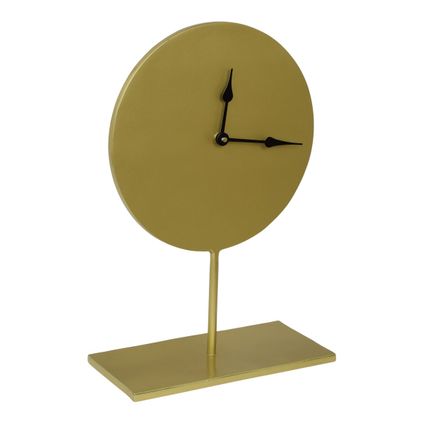 LOFT42 Horloge de table Ben - Or - Métal - 38x25x12