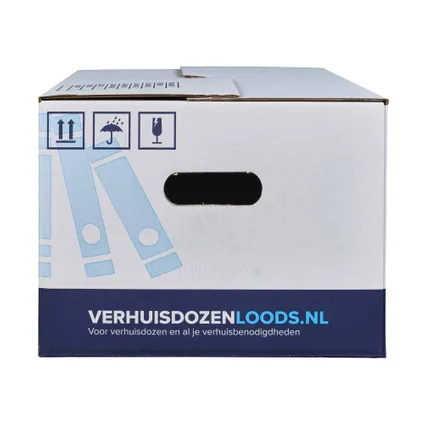 Cartons à livres Verhuisservice+ - lot de 40 - 37 litres - fermeture automatique - extra robuste 3