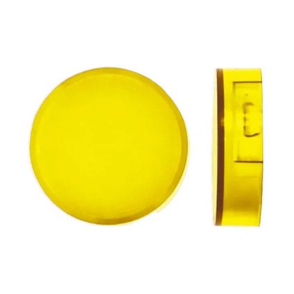 Rondelle de bouton-pression - convient pour MS720/30 ¬ñ jaune - 2 pièces