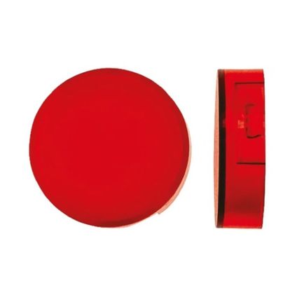 Rondelle de bouton-pression - Convient pour MS700 - Rouge - 2 pièces