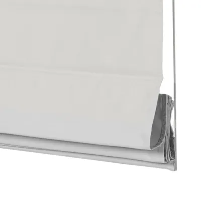 Intensions Vouwgordijn lichtdoorlatend unicolor Off-White 100x180cm 4