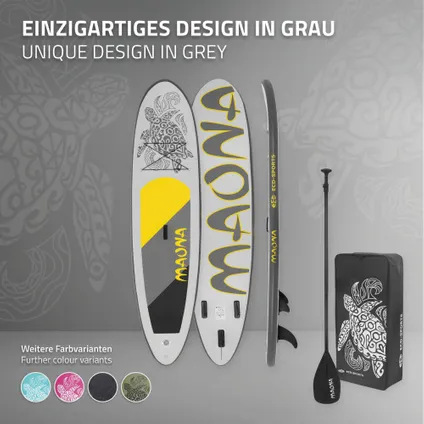 Stand Up Paddle Surfboard Grey Maona 6