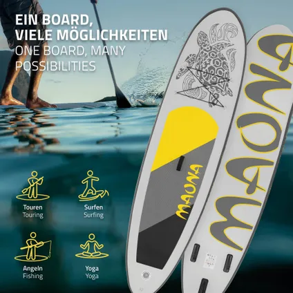 Stand Up Paddle Surfboard Grey Maona 7
