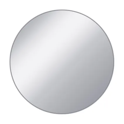 WOMO-DESIGN salontafel zilver, Ø 75x35 cm, metaal en glas 2