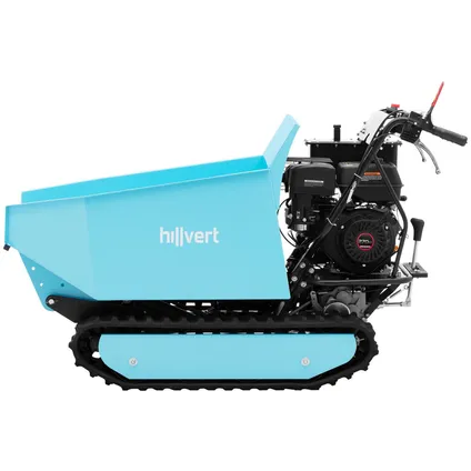 hillvert Mini dumper - sur chenilles - jusqu'à 500 kg - 6 kW moteur à essence HT-MD-500 7