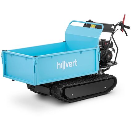 hillvert Mini dumper - sur chenilles - jusqu'à 500 kg - 4.1 kW HT-MD-500C